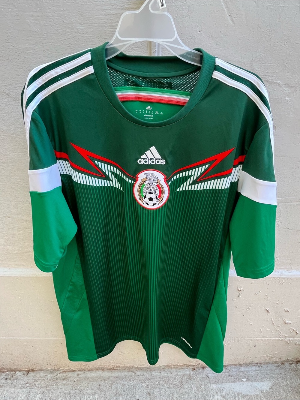 ADIDAS x MEXICO 2013/14 FIFA WC Home Soccer Jersey (G86985) Men’s Size XL